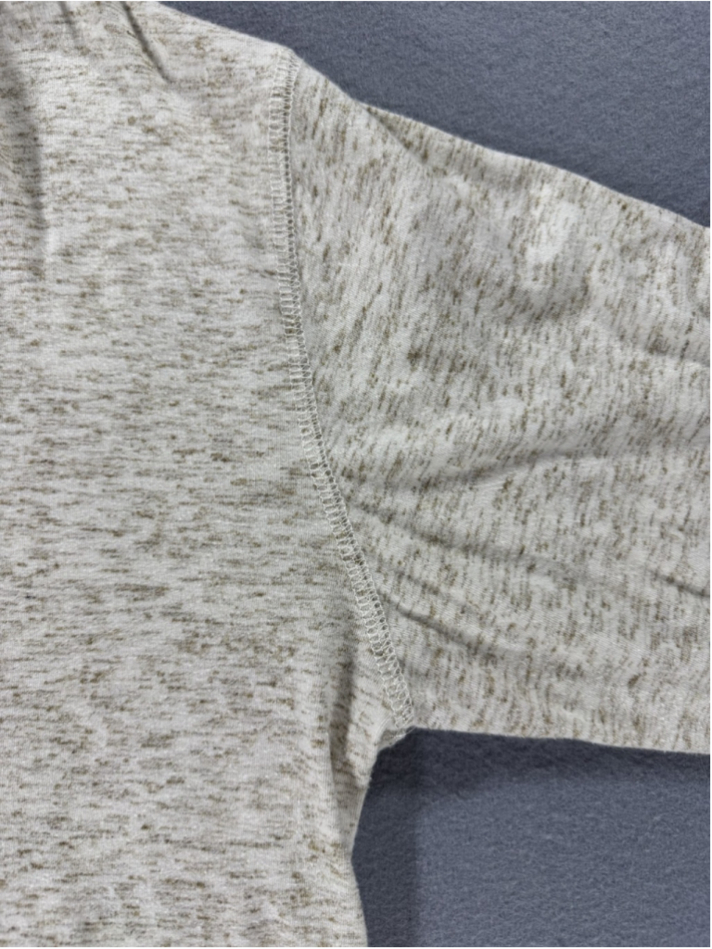 ADN Adiccion Mens G/L Gray Heather Long Sleeve Graphic T-Shirt Mexico Made - Picture 6 of 15